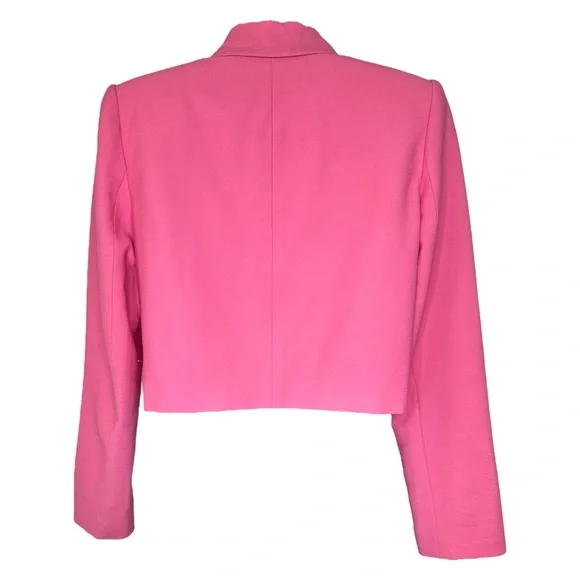 The Sei Bubblegum Pink Cropped Blazer